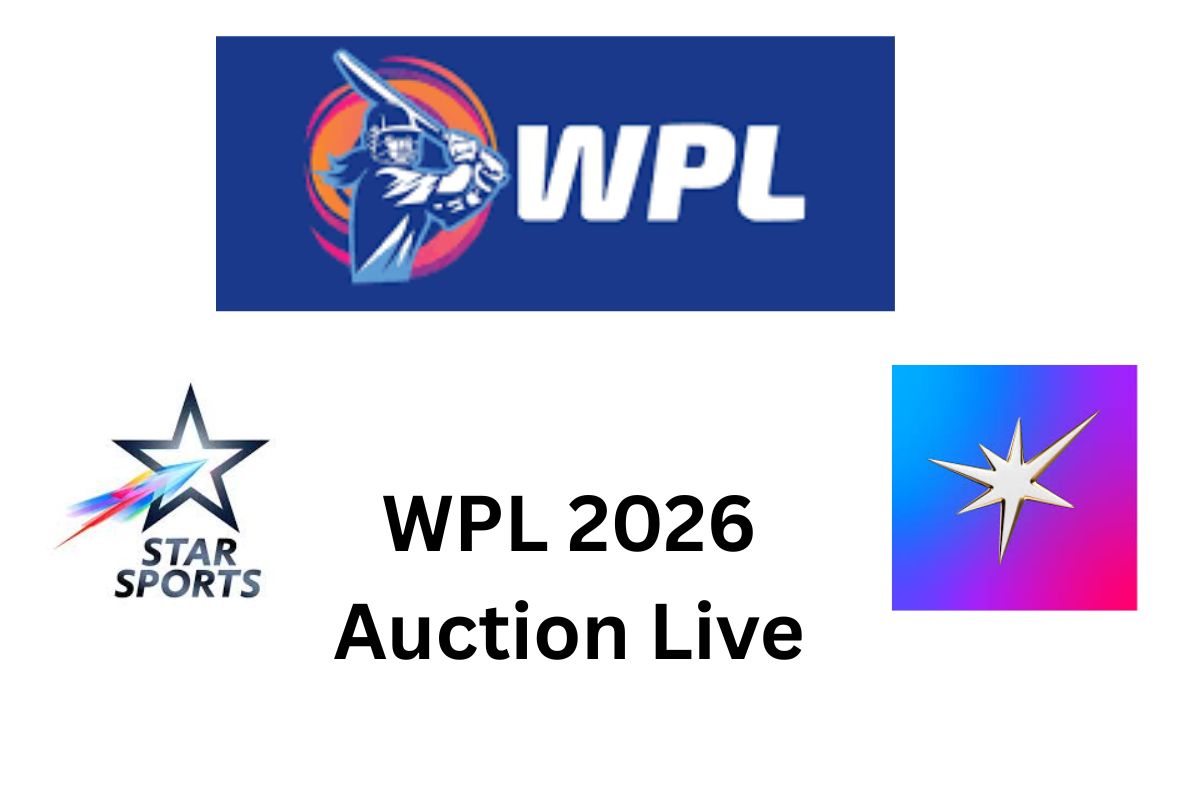 Tata WPL Auction 2026 Live