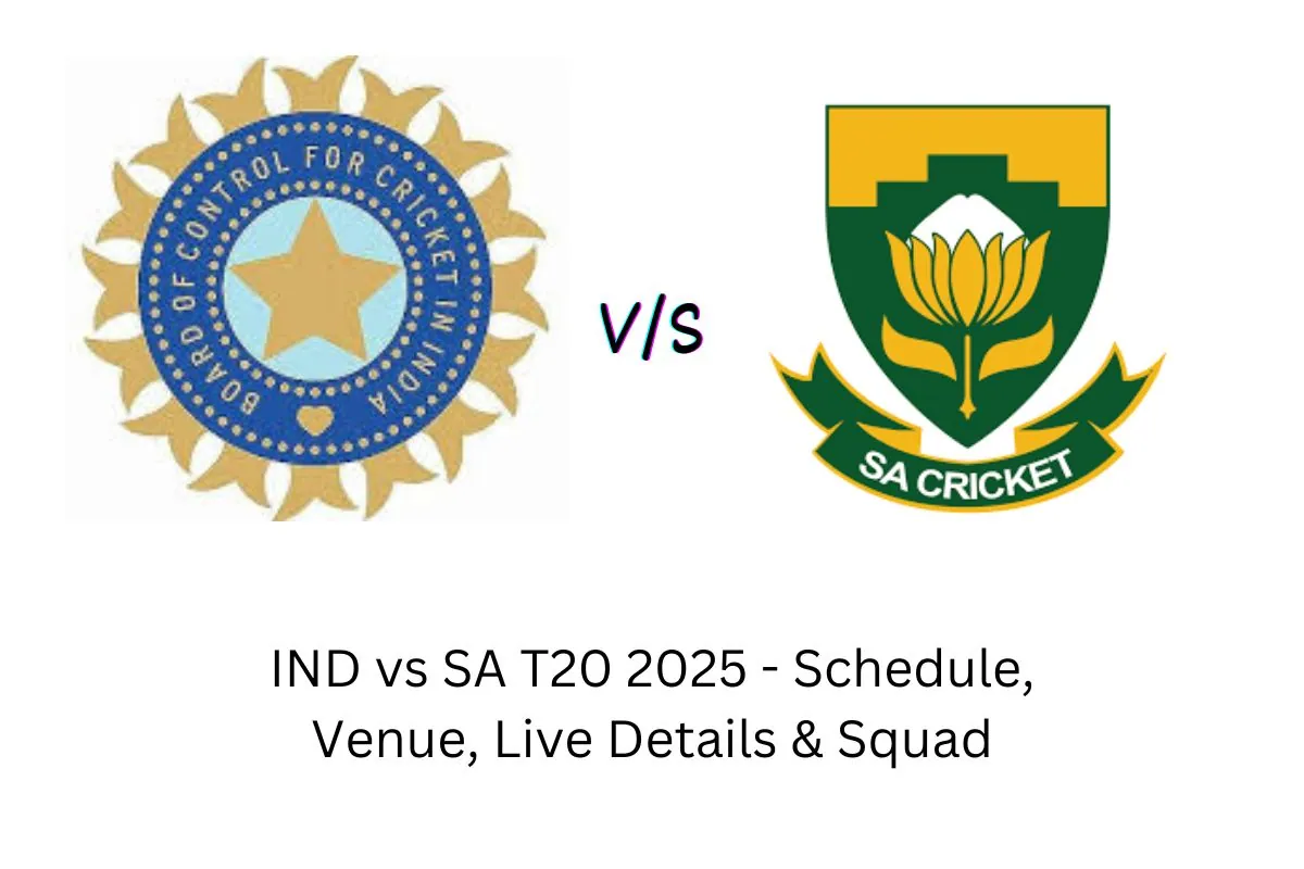 India vs South Africa T20 Series 2025 – Schedule, Venue, Squad & Live Details